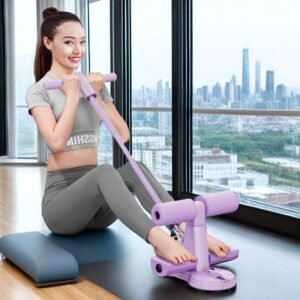 Sit-Up Assistant Device সিট-আপ সহায়ক যন্ত্র ও রেজিস্ট্যান্স ব্যান্ড – বাড়িতে অ্যাব ট্রেনিং ও ফিটনেসের জন্য পোর্টেবল জিম সরঞ্জাম